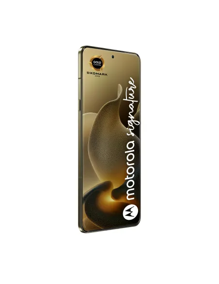 Motorola signature 17,2 cm (6.78") SIM doble Android 16.0 5G USB Tipo C 16 GB 512 GB 5200 mAh Oro