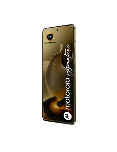 Motorola signature 17,2 cm (6.78") SIM doble Android 16.0 5G USB Tipo C 16 GB 512 GB 5200 mAh Oro
