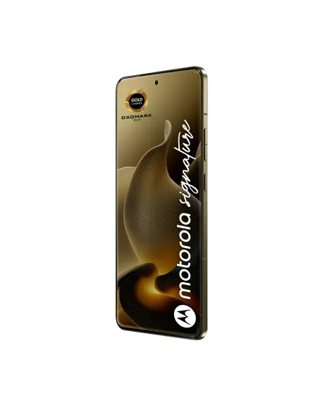 Motorola signature 17,2 cm (6.78") SIM doble Android 16.0 5G USB Tipo C 16 GB 512 GB 5200 mAh Oro