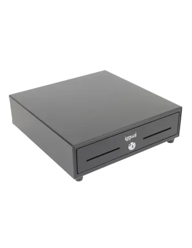 iggual Cajón Portamonedas IRON-XS 33cm 4+8 negro