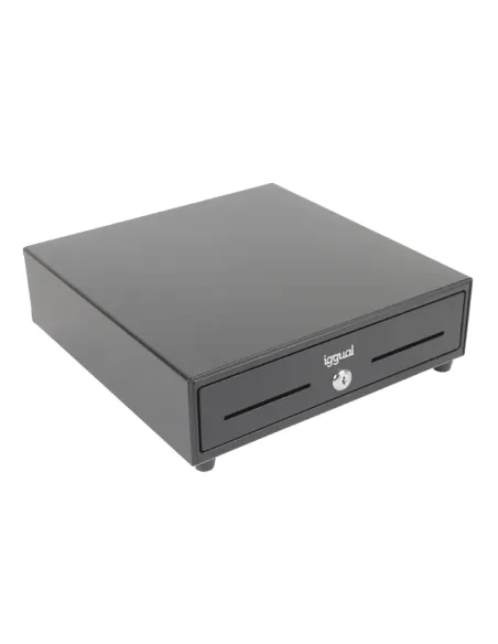 iggual Cajón Portamonedas IRON-XS 33cm 4+8 negro