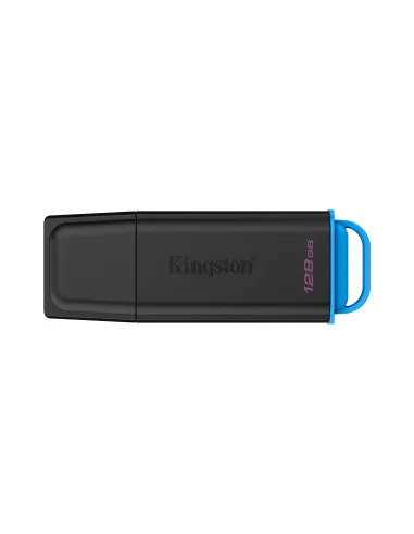 Kingston Technology DataTraveler 128GB Portátil USB 3.2 Gen 1 Exodia Negro + Azul