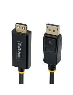 StarTech.com Cable Adaptador DisplayPort a HDMI de 2m con Conectores de Agarre - 4K 60Hz con HDR - Conversor de Vídeo
