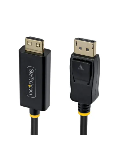 StarTech.com Cable Adaptador DisplayPort a HDMI de 2m con Conectores de Agarre - 4K 60Hz con HDR - Conversor de Vídeo