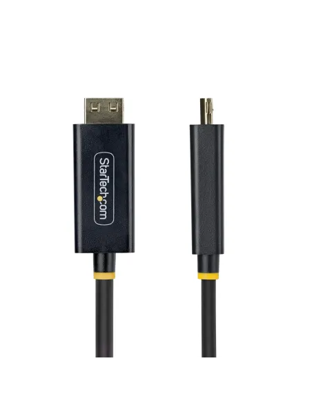 StarTech.com Cable Adaptador DisplayPort a HDMI de 2m con Conectores de Agarre - 4K 60Hz con HDR - Conversor de Vídeo