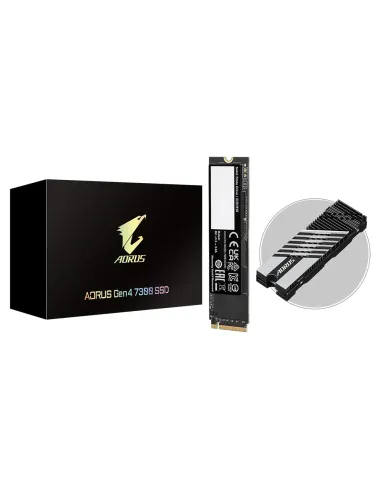 GIGABYTE AORUS Gen4 7300 SSD 2TB M.2 PCI Express 4.0 NVMe 3D TLC NAND