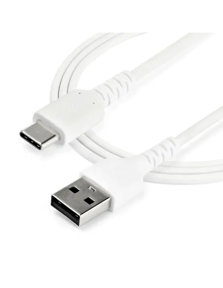 StarTech.com Cable de Carga USB-A a USB-C de 1m - Cable de Carga Rápida y Sincronización USB 2.0 de Servicio Pesado - Cable de