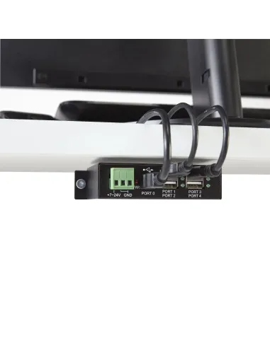 StarTech.com Hub Industrial de 4 Puertos USB 2.0 con Protección Antiestática ESD