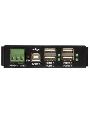 StarTech.com Hub Industrial de 4 Puertos USB 2.0 con Protección Antiestática ESD