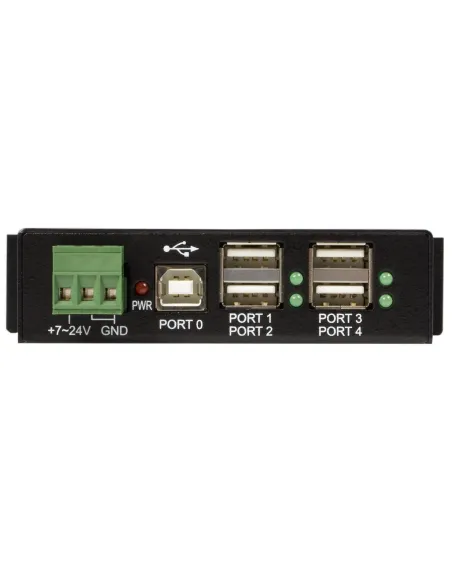 StarTech.com Hub Industrial de 4 Puertos USB 2.0 con Protección Antiestática ESD
