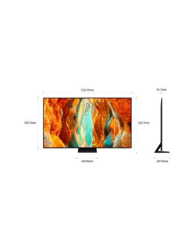 Samsung TQ55QN70FAU 139,7 cm (55") 4K Ultra HD Smart TV Wifi Negro