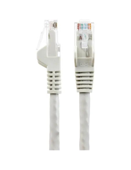 StarTech.com Cable Ethernet CAT6 de 50cm - LSZH - Cable de Red de 10 Gigabits de 650MHz y PoE de 100W UTP sin Enganches