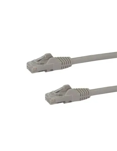 StarTech.com Cable de 0,5m Gris de Red Gigabit Cat6 Ethernet RJ45 sin Enganche - Snagless