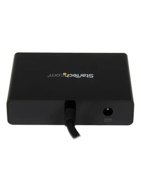 StarTech.com Hub MST de 3 Puertos DisplayPort 1.2 - Divisor Splitter DP de 3 Monitores - Adaptador DP a 2x DisplayPort 4K 30Hz