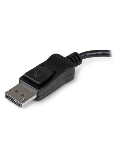 StarTech.com Hub MST de 3 Puertos DisplayPort 1.2 - Divisor Splitter DP de 3 Monitores - Adaptador DP a 2x DisplayPort 4K 30Hz