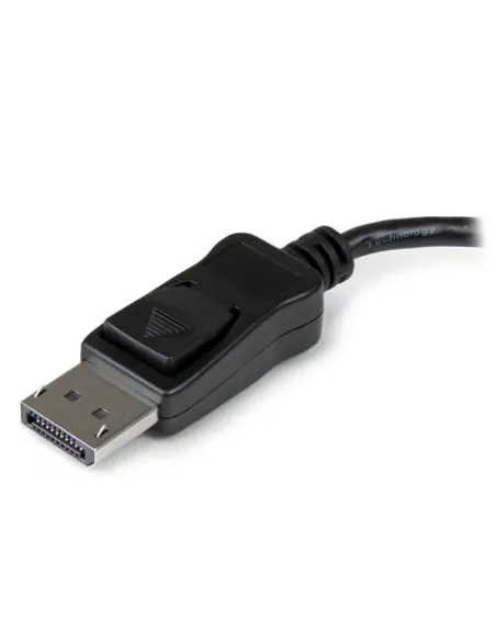 StarTech.com Hub MST de 3 Puertos DisplayPort 1.2 - Divisor Splitter DP de 3 Monitores - Adaptador DP a 2x DisplayPort 4K 30Hz
