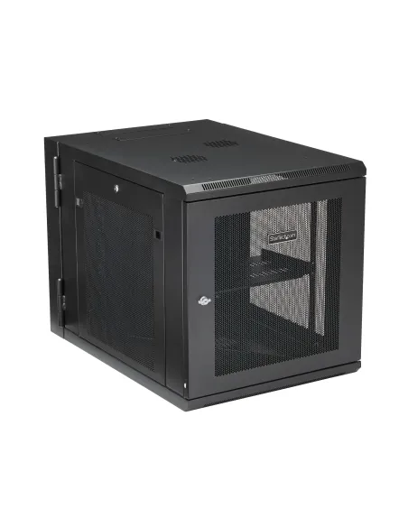 StarTech.com Armario Rack de Pared para Servidores 12U 19" 4 Columnas y Estante 1U - Rack de Servidores de Montaje en Pared con