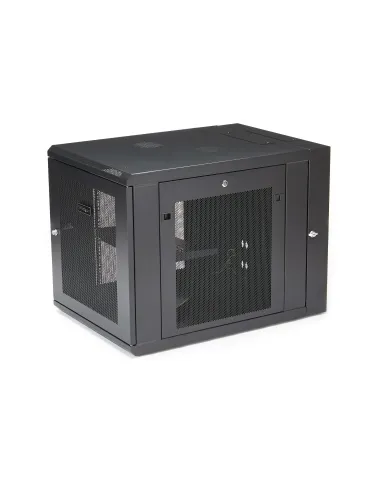 StarTech.com Armario Rack de Pared para Servidores 12U 19" 4 Columnas y Estante 1U - Rack de Servidores de Montaje en Pared con