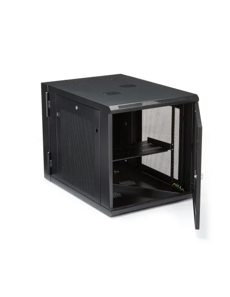 StarTech.com Armario Rack de Pared para Servidores 12U 19" 4 Columnas y Estante 1U - Rack de Servidores de Montaje en Pared con
