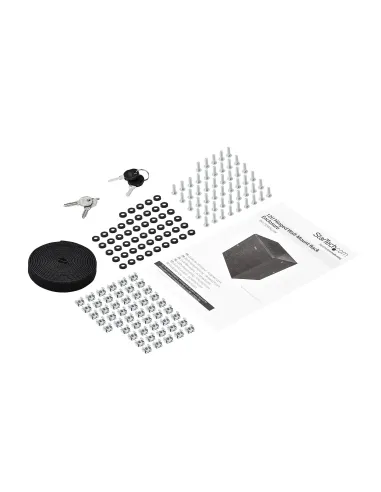 StarTech.com Armario Rack de Pared para Servidores 12U 19" 4 Columnas y Estante 1U - Rack de Servidores de Montaje en Pared con