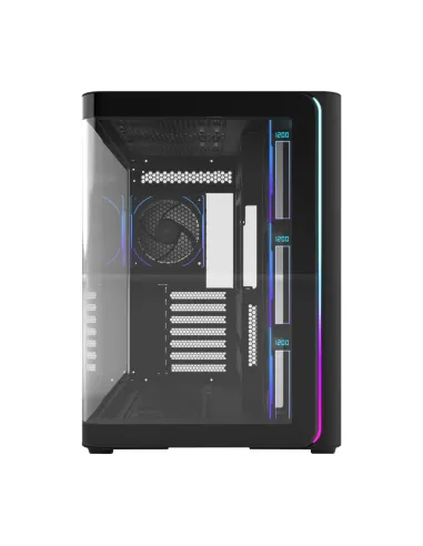 FSP M580-BP Plus Carcasa Midi Tower mITX, mATX Negro ARGB
