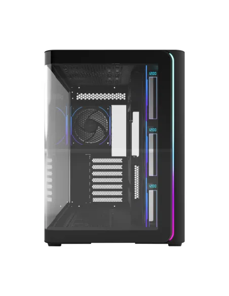 FSP M580-BP Plus Carcasa Midi Tower mITX, mATX Negro ARGB