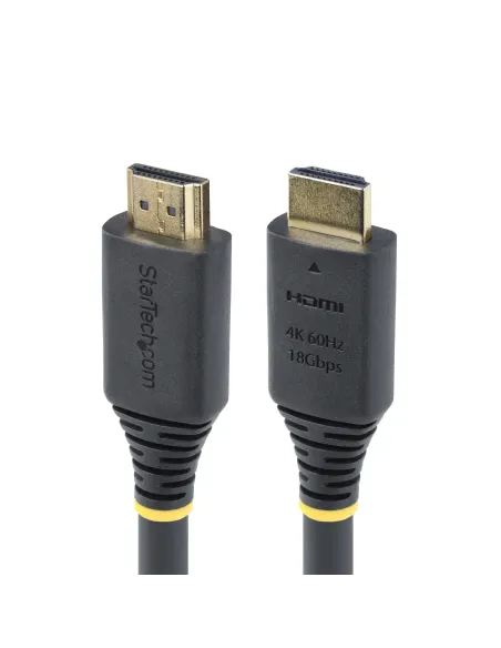 StarTech.com Cable HDMI Certificado Premium de Alta Velocidad de 7m - 4K 60Hz 1440p 144Hz - HDR10 HDCP 2.2 ARC - 18Gbps - UHD -