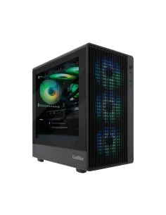 CoolBox GAMING CAJA MATX GM350 DARKFACE USB-C 3.2 GEN1 CRISTAL AHUMADO 2
