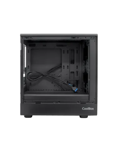 CoolBox GAMING CAJA MATX GM350 DARKFACE USB-C 3.2 GEN1 CRISTAL AHUMADO