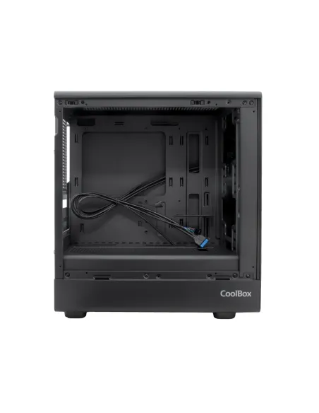CoolBox GAMING CAJA MATX GM350 DARKFACE USB-C 3.2 GEN1 CRISTAL AHUMADO
