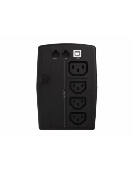 Conceptronic ZEUS07E sistema de alimentación ininterrumpida (UPS) Línea interactiva 1 kVA 600 W 4 salidas AC