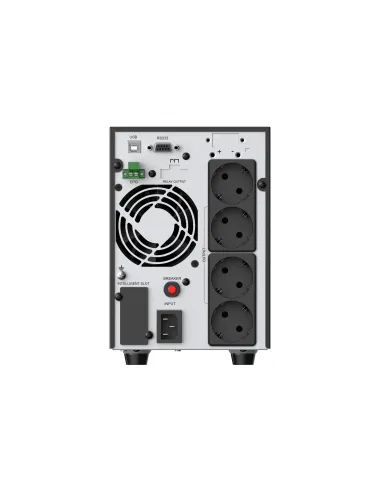 Conceptronic ZEUS52ES2K sistema de alimentación ininterrumpida (UPS) Doble conversión (en línea) 2 kVA 1800 W 4 salidas AC
