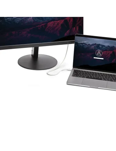 StarTech.com Cable Thunderbolt 3 Pasivo 50cm - 40Gbps - PD 100W - Vídeo 4K 5K - Cable Thunderbolt - Certificado Thunderbolt -