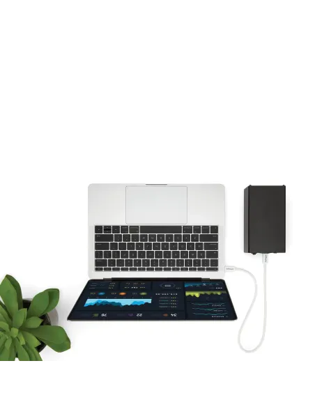 StarTech.com Cable Thunderbolt 3 Pasivo 50cm - 40Gbps - PD 100W - Vídeo 4K 5K - Cable Thunderbolt - Certificado Thunderbolt -