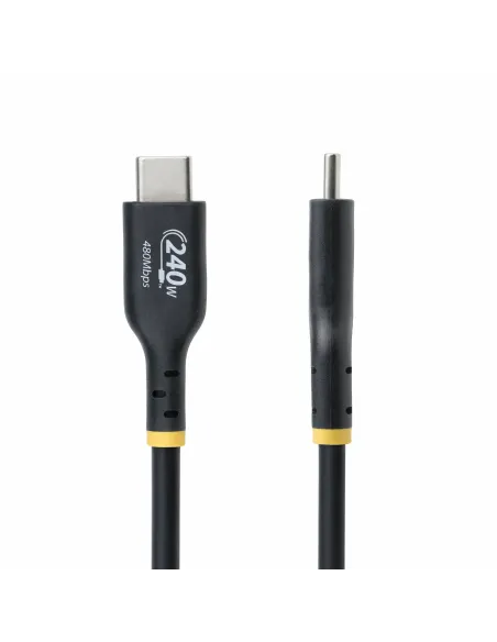 StarTech.com Cable de Carga USB-C de 3m - Cable USB Tipo C - Certificación USB-IF - PD de 240W EPR - Cable USB 2.0 USB-C de