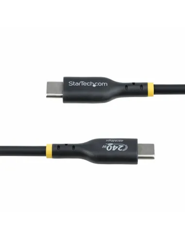 StarTech.com Cable de Carga USB-C de 4m - Cable USB Tipo C - Certificación USB-IF - PD de 240W EPR - Cable USB 2.0 USB-C de