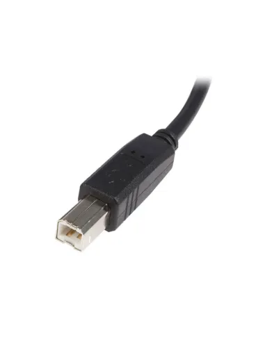 StarTech.com Cable USB de 2m para Impresora - USB A Macho a USB B Macho - Adaptador Negro