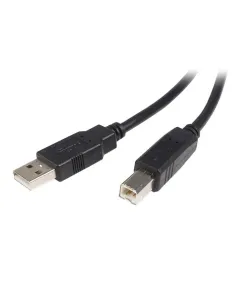 StarTech.com Cable USB de 3m para Impresora - 1x USB A Macho - 1x USB B Macho - Adaptador Negro