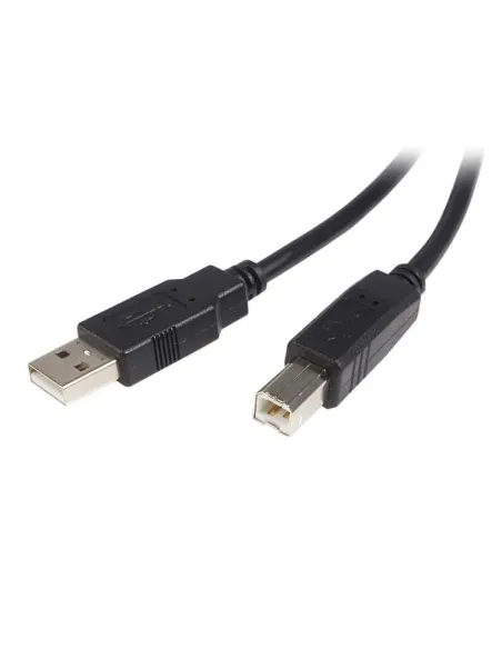 StarTech.com Cable USB de 3m para Impresora - 1x USB A Macho - 1x USB B Macho - Adaptador Negro
