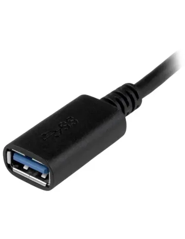 StarTech.com Adaptador USB-C a USB - USB 3.0 (5Gbps) - 15cm - con Certificación USB-IF - USB-C a USB-A - USB 3.2 Gen 1 -