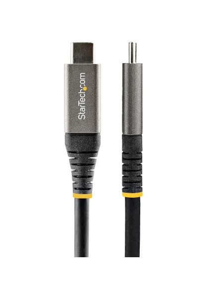 StarTech.com Cable de 1m USB-C de 10Gbps - Cable USB Tipo C Certificado por USB-IF - Cable USB TipoC USB 3.2 Gen 2 - Con Carga