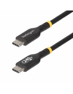 StarTech.com Cable de Carga USB-C de 1m - Cable USB Tipo C - Certificación USB-IF - PD de 240W EPR - Cable USB 2.0 USB-C de