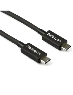 StarTech.com Cable Thunderbolt 3 Pasivo de 80cm - 40Gbps - PD 100W - Vídeo 4K 5K - Cable Thunderbolt - Certificado Thunderbolt