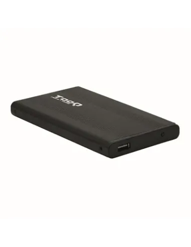 TooQ CAJA HDD 2.5" SATA A USB 2.0 NEGRA