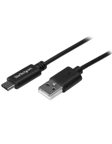 StarTech.com Cable de Carga y Sincronización USB-A a USB-C de 50cm - Cable de Datos USB-A a USB Tipo C - M M - Negro -