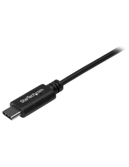 StarTech.com Cable de Carga y Sincronización USB-A a USB-C de 50cm - Cable de Datos USB-A a USB Tipo C - M M - Negro -