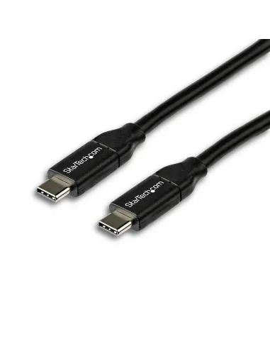 StarTech.com Cable de 2m USB-C a USB-C con capacidad para Entrega de Alimentación de 5A - USB TipoC - Cable de Carga USBC - USB