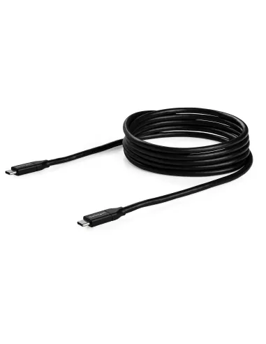 StarTech.com Cable de 2m USB-C a USB-C con capacidad para Entrega de Alimentación de 5A - USB TipoC - Cable de Carga USBC - USB