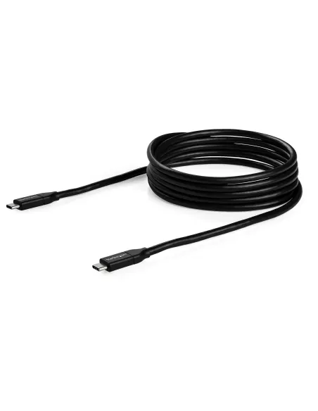 StarTech.com Cable de 2m USB-C a USB-C con capacidad para Entrega de Alimentación de 5A - USB TipoC - Cable de Carga USBC - USB