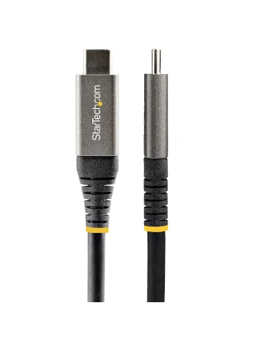StarTech.com Cable de 50cm USB-C de 10Gbps - Cable USB Tipo C - Cable USB TipoC USB 3.2 Gen 2 - Con Carga por Entrega de